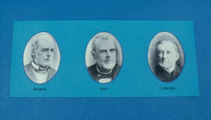 Os três superintendentes gerais
